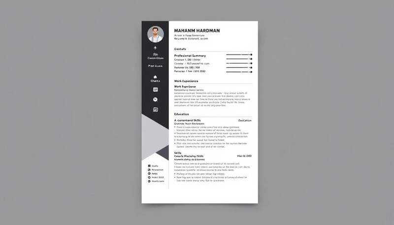 L'image illustre des exemples d'éléments à éviter dans un CV, tels que des graphiques, des icônes et une mise en page complexe, afin d'assurer la compatibilité avec les systèmes de suivi des candidatures (ATS). Ces éléments peuvent nuire à la lisibilité et à l'optimisation du contenu pour les recruteurs.